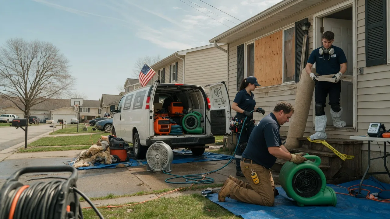 Water Damage Restoration in Mason, WV near me